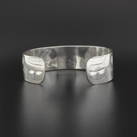 Frontal Eagle - Silver Bracelet