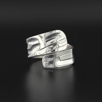 Killerwhale - Silver Wrap Ring