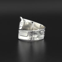 Killerwhale - Silver Wrap Ring