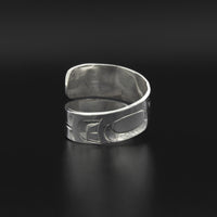 Raven - Silver Wrap Ring