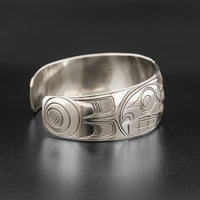 Thunderbird and Killerwhale - Silver Bracelet