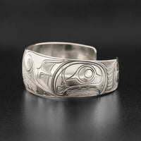 Thunderbird and Killerwhale - Silver Bracelet