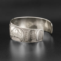 Thunderbird and Killerwhale - Silver Bracelet