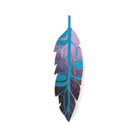 Feather - Acrylic on Faux Wood