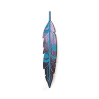 Feather - Acrylic on Faux Wood