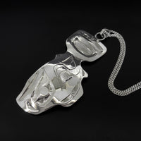 Salmon - Silver Pendant