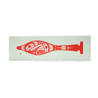 Untitled (Raven Paddle) - Set of Three Silkscreen Prints