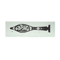 Untitled (Raven Paddle) - Set of Three Silkscreen Prints