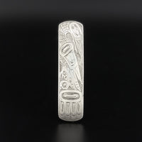 Cormorant - Silver Brooch