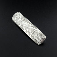 Cormorant - Silver Brooch