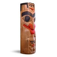 Bear Mother - Red Cedar Totem Pole
