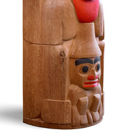 Bear Mother - Red Cedar Totem Pole