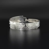 Chilkat - Silver Clasping Bracelet