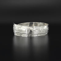 Chilkat - Silver Clasping Bracelet
