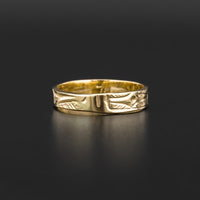 Eagle - 14k Gold Ring