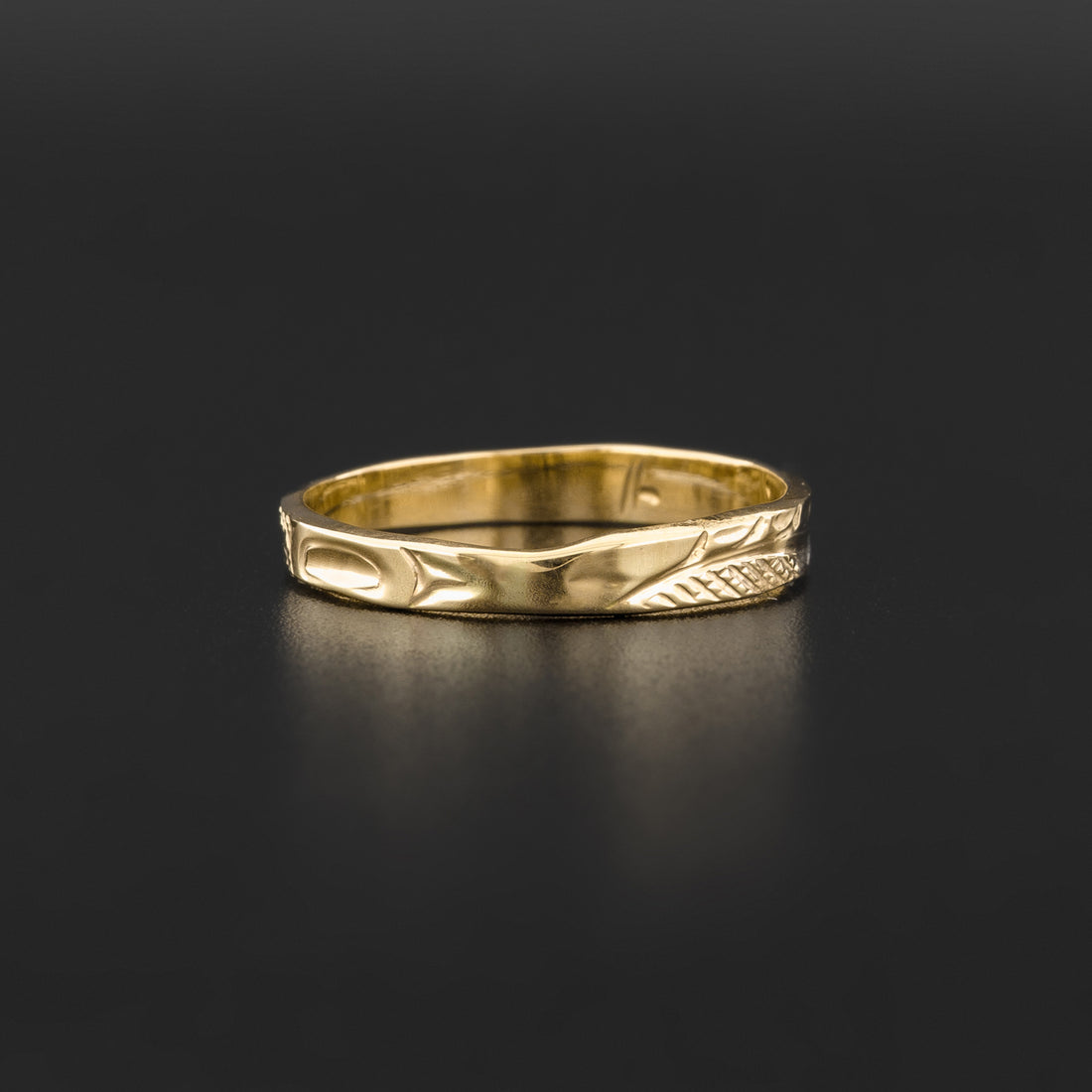 Hummingbird - 14k Gold Ring