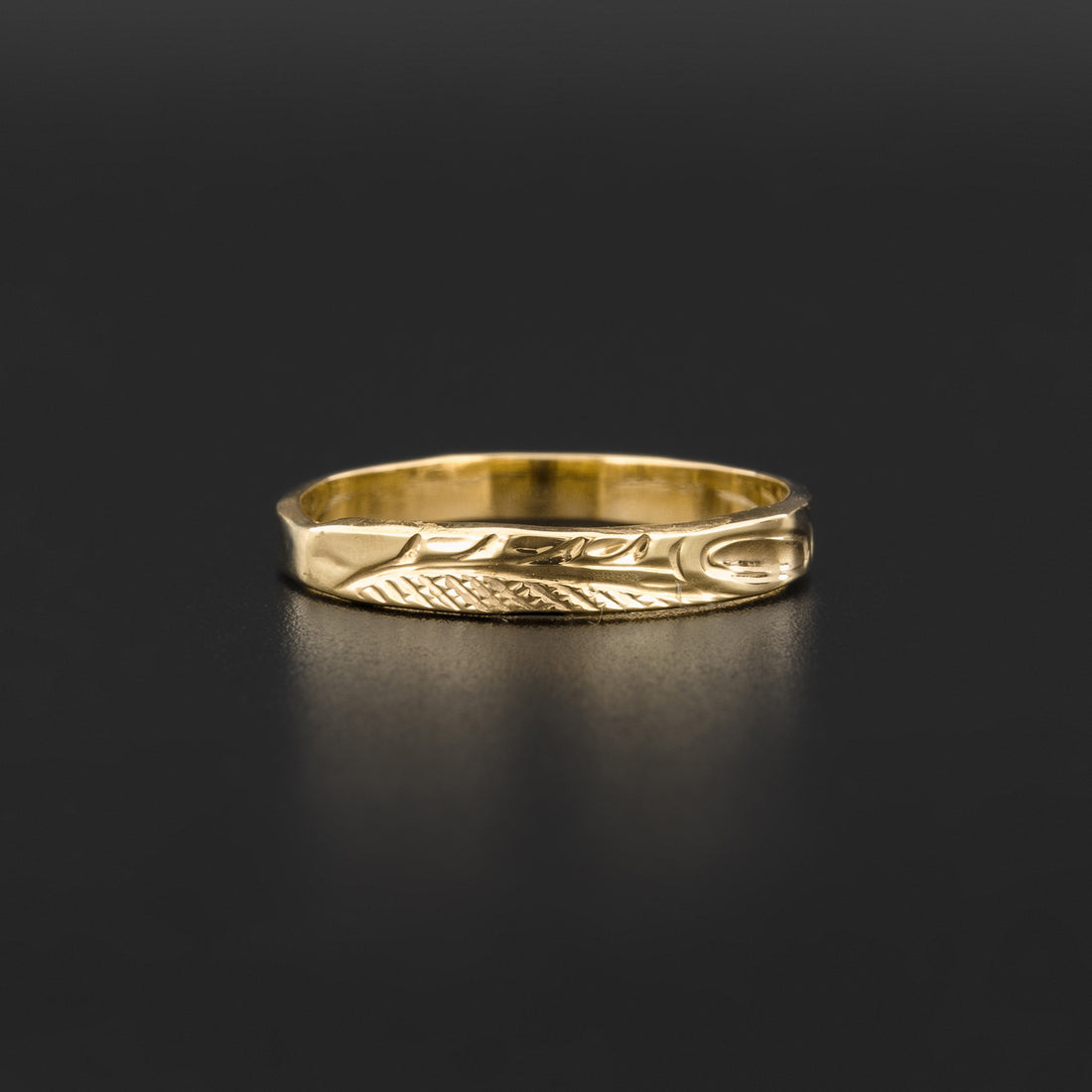 Hummingbird - 14k Gold Ring