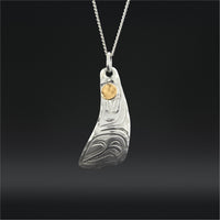 Thunderbird - Silver with 14k Gold
