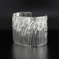 Cattails - Silver Bracelet