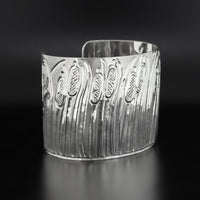 Cattails - Silver Bracelet