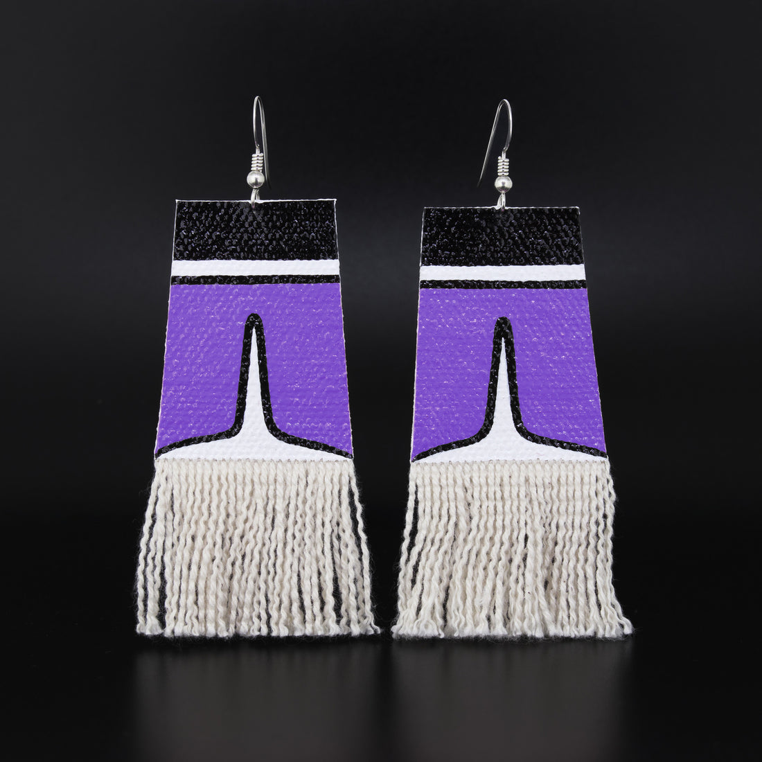 Diversity - Painted Canvas Earrings