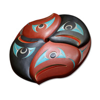 Chinook Whorl - Red Cedar Spindle Whorl