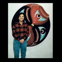 Chinook Whorl - Red Cedar Spindle Whorl