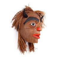 Mountain Goat Hunter - Red Cedar Mask