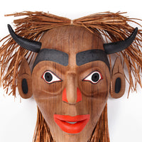 Mountain Goat Hunter - Red Cedar Mask
