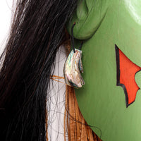Man Transforming into Bukwis - Red Cedar Mask