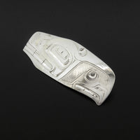 Killerwhale - Silver Brooch
