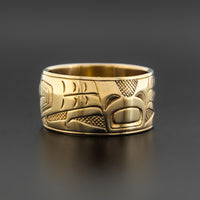 Owl - 14k Gold Ring