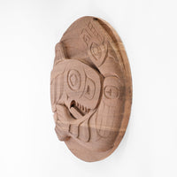 Orca Hunting Sealion - Red Cedar Panel