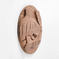 Orca Hunting Sealion - Red Cedar Panel
