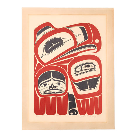 Haida Hawk Design - Limited Edition Print