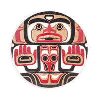 Abstract Human - Red Cedar Panel