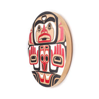 Abstract Human - Red Cedar Panel