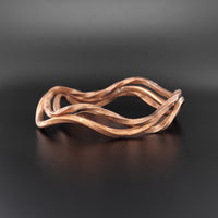 Abstract - Copper Bangle Three