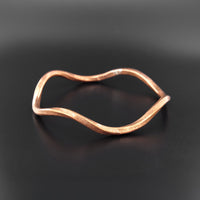 Abstract - Copper Bangle Three