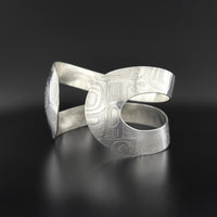 Abstract - Silver Bracelet