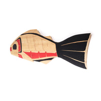 Salmon - Yellow Cedar Carving