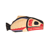 Salmon - Yellow Cedar Carving