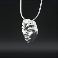 The Seer - Silver Pendant with Lab Diamond