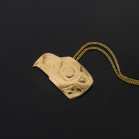 Eagle - 14k Gold Pendant