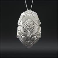 Frog - Silver Pendant