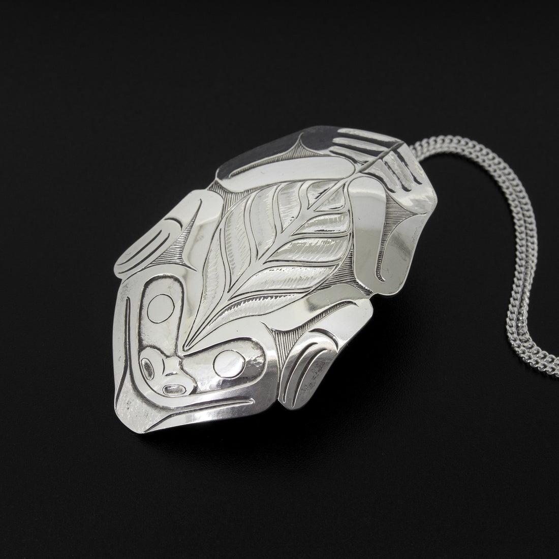 Frog - Silver Pendant