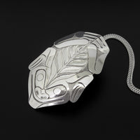 Frog - Silver Pendant