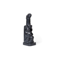 Bear Prince Holding Bear Mother - Argillite Model Pole