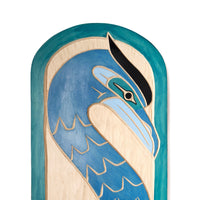 Heron - Yellow Cedar Panel