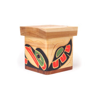 Raven and Moon - Cedar Bentwood Box